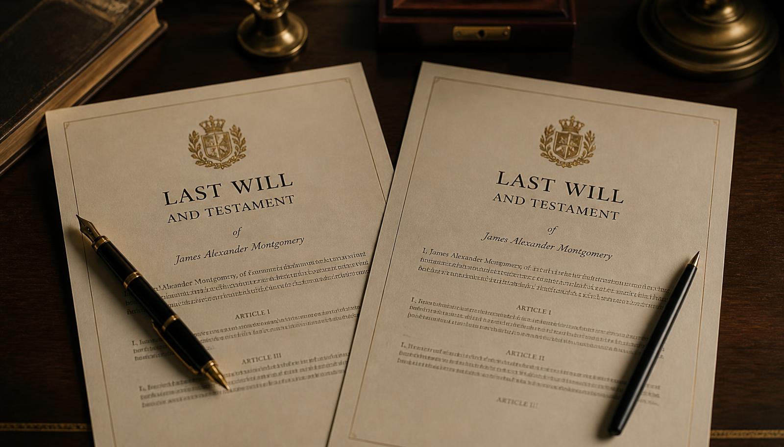Inheritance Wars: The Husband and Wife Who Signed Each Other’s Wills